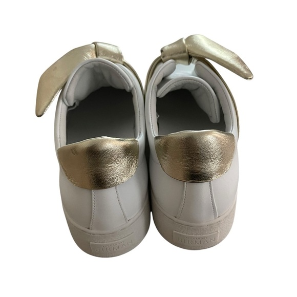 Alexandre Birman White and Gold Women's Shoes Size US8 EU 38 - Picture 6 of 10